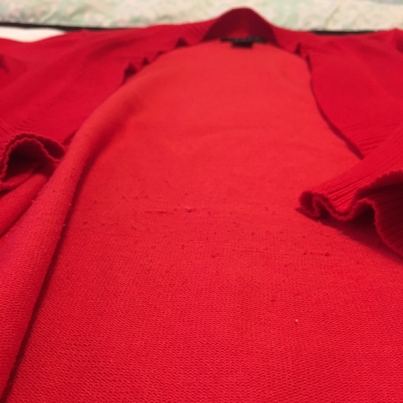 ❤️Red Cardigan ❤️ - Picture 2 of 4